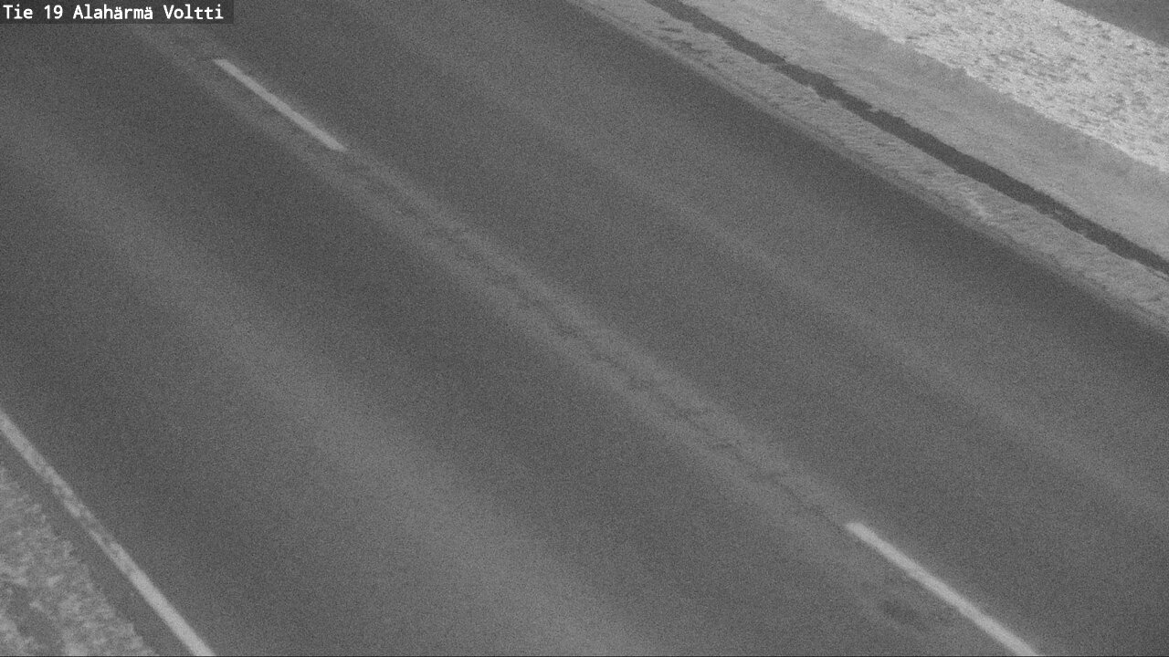 Weather Camera Image Väg 19 Alahärmä, Voltti, Kauhava, Etelä-Pohjanmaa