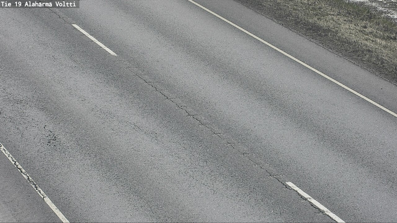 Weather Camera Image Väg 19 Alahärmä, Voltti, Kauhava, Etelä-Pohjanmaa