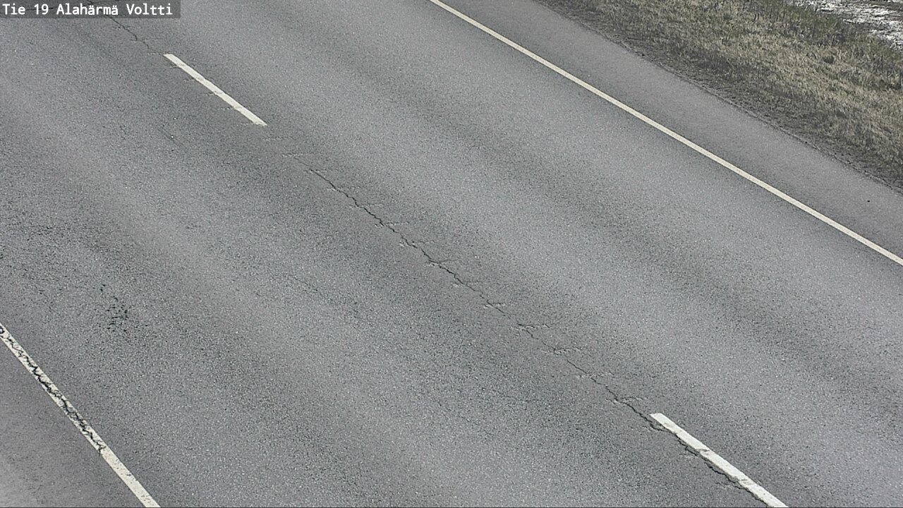 Weather Camera Image Väg 19 Alahärmä, Voltti, Kauhava, Etelä-Pohjanmaa