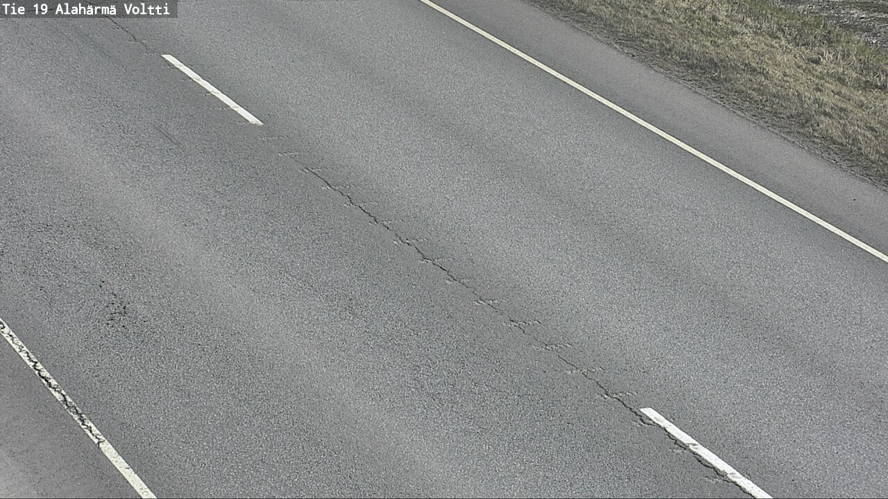 Weather Camera Image Väg 19 Alahärmä, Voltti, Kauhava, Etelä-Pohjanmaa