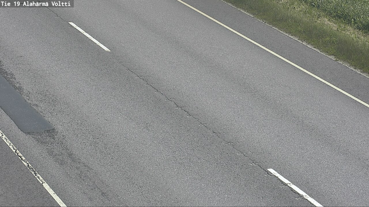 Weather Camera Image Väg 19 Alahärmä, Voltti, Kauhava, Etelä-Pohjanmaa