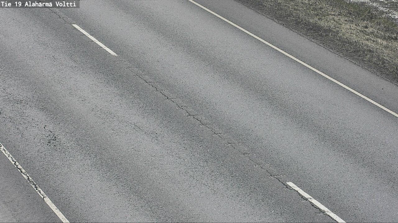 Weather Camera Image Väg 19 Alahärmä, Voltti, Kauhava, Etelä-Pohjanmaa