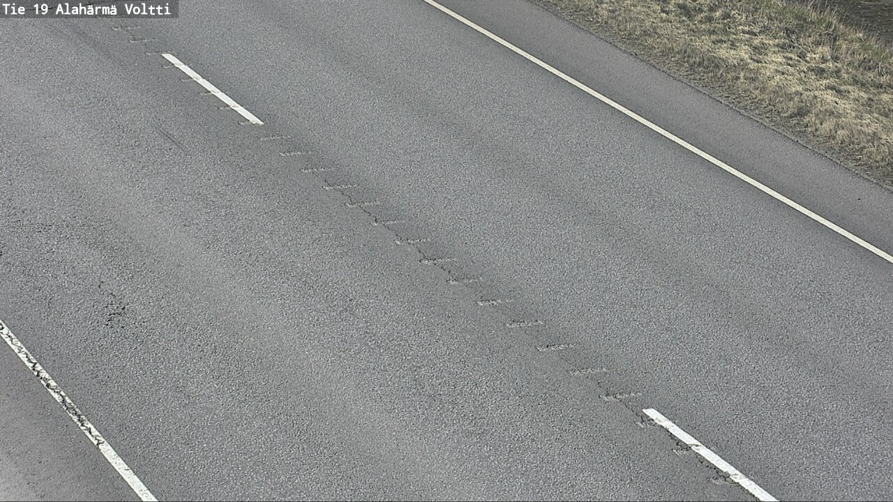 Weather Camera Image Väg 19 Alahärmä, Voltti, Kauhava, Etelä-Pohjanmaa