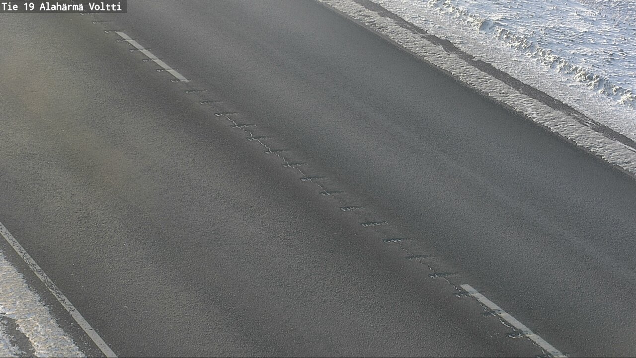Weather Camera Image Road 19 Alahärmä, Voltti, Kauhava, Etelä-Pohjanmaa