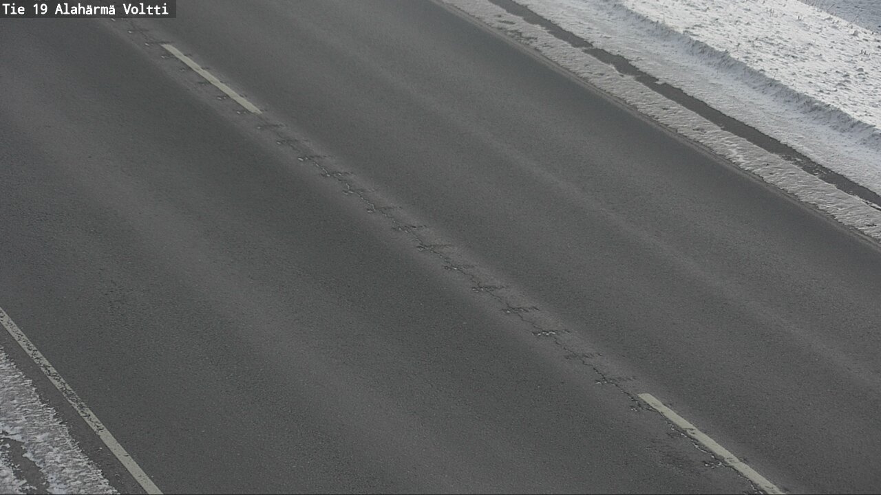 Weather Camera Image Väg 19 Alahärmä, Voltti, Kauhava, Etelä-Pohjanmaa