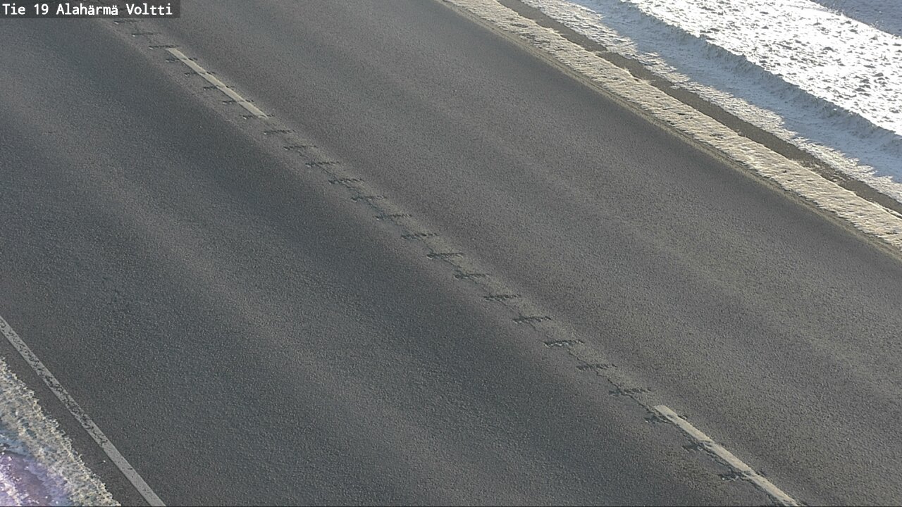 Weather Camera Image Road 19 Alahärmä, Voltti, Kauhava, Etelä-Pohjanmaa