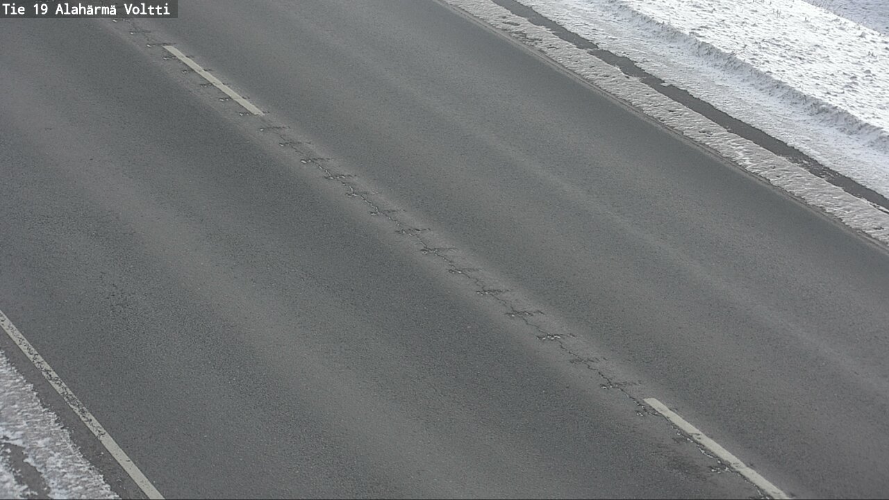 Weather Camera Image Väg 19 Alahärmä, Voltti, Kauhava, Etelä-Pohjanmaa
