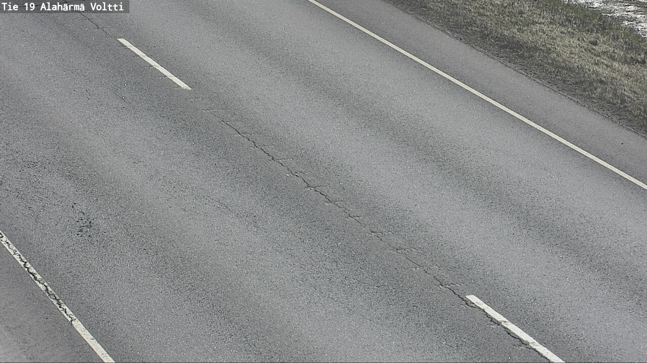 Weather Camera Image Väg 19 Alahärmä, Voltti, Kauhava, Etelä-Pohjanmaa