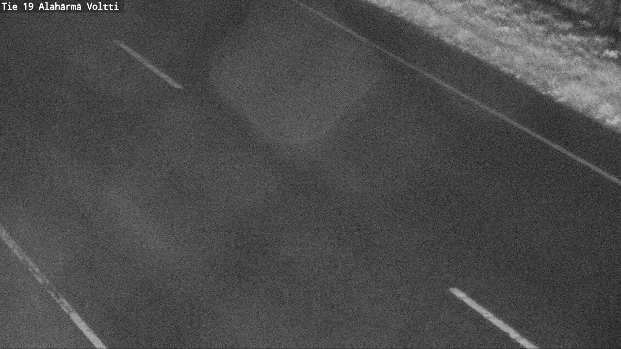 Weather Camera Image Väg 19 Alahärmä, Voltti, Kauhava, Etelä-Pohjanmaa