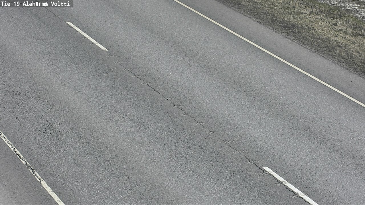 Weather Camera Image Väg 19 Alahärmä, Voltti, Kauhava, Etelä-Pohjanmaa