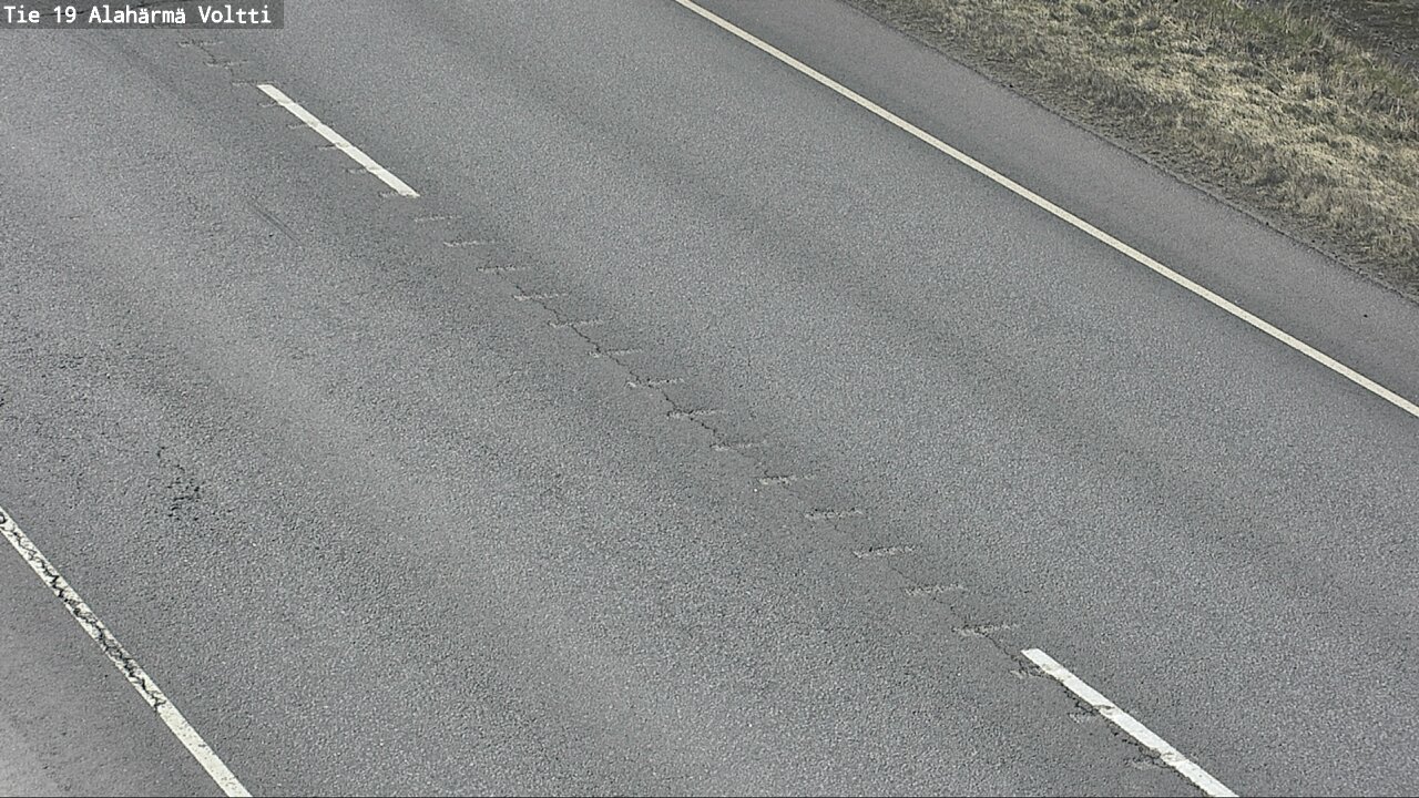 Weather Camera Image Väg 19 Alahärmä, Voltti, Kauhava, Etelä-Pohjanmaa