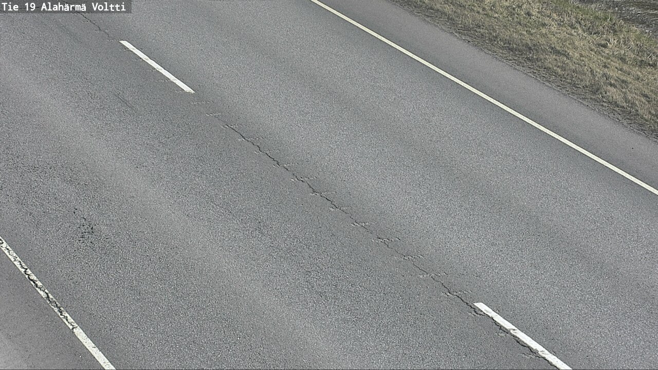 Weather Camera Image Väg 19 Alahärmä, Voltti, Kauhava, Etelä-Pohjanmaa