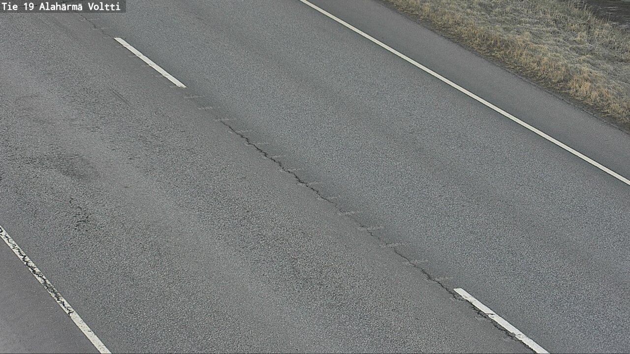 Weather Camera Image Väg 19 Alahärmä, Voltti, Kauhava, Etelä-Pohjanmaa