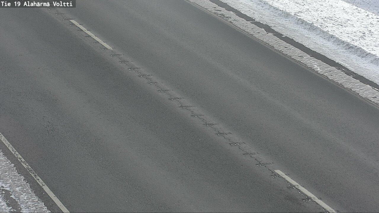 Weather Camera Image Väg 19 Alahärmä, Voltti, Kauhava, Etelä-Pohjanmaa