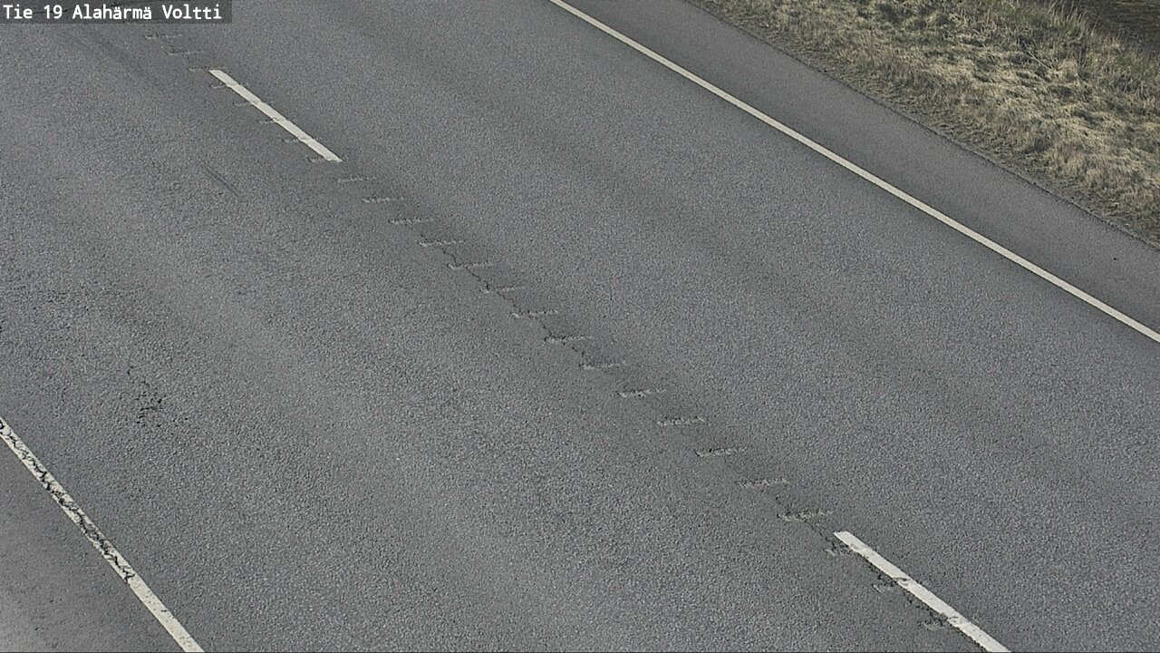Weather Camera Image Väg 19 Alahärmä, Voltti, Kauhava, Etelä-Pohjanmaa