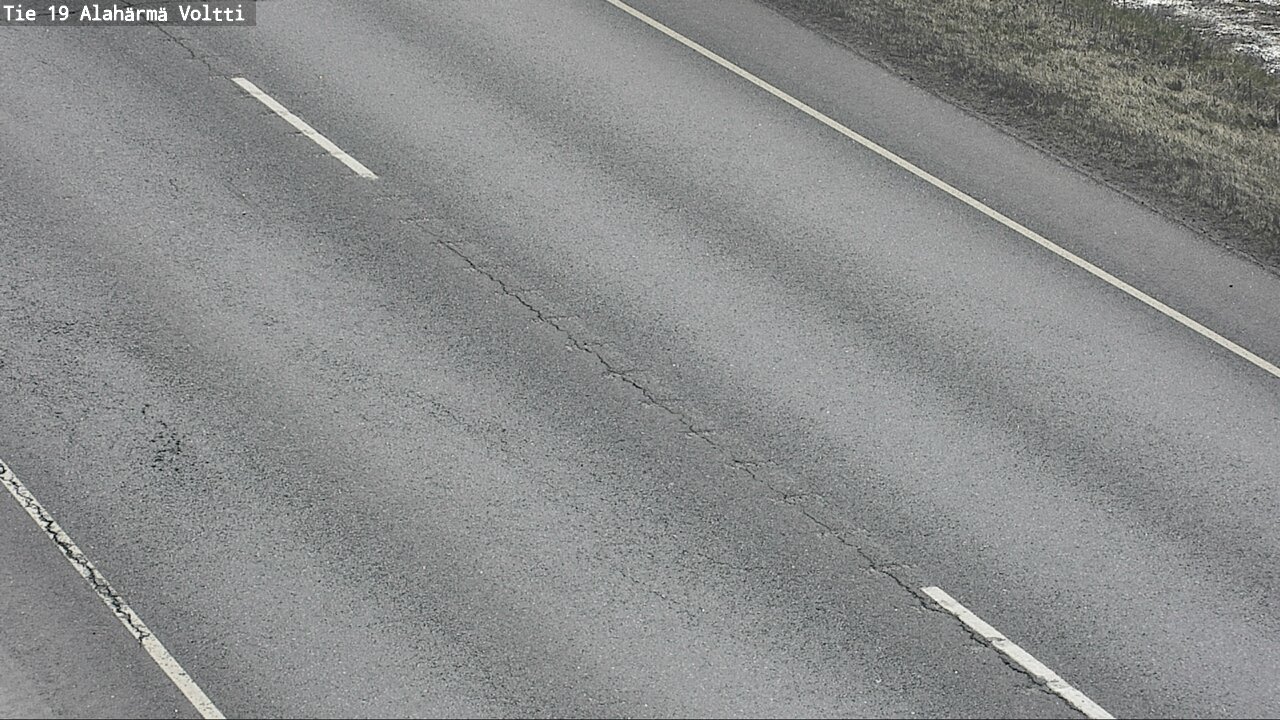 Weather Camera Image Väg 19 Alahärmä, Voltti, Kauhava, Etelä-Pohjanmaa