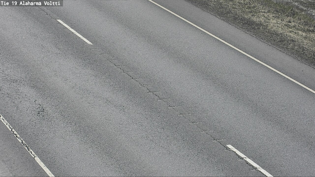 Weather Camera Image Väg 19 Alahärmä, Voltti, Kauhava, Etelä-Pohjanmaa