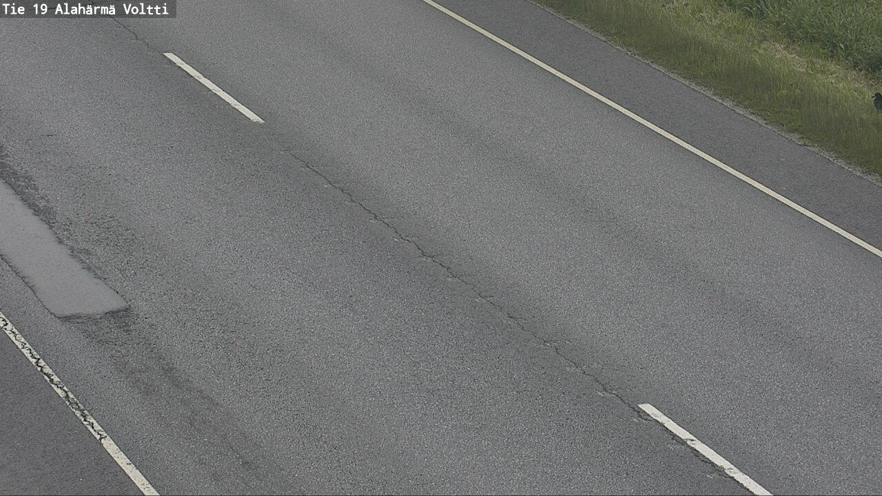 Weather Camera Image Väg 19 Alahärmä, Voltti, Kauhava, Etelä-Pohjanmaa