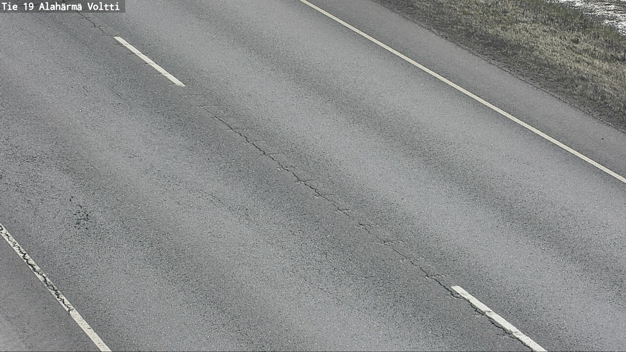Weather Camera Image Väg 19 Alahärmä, Voltti, Kauhava, Etelä-Pohjanmaa