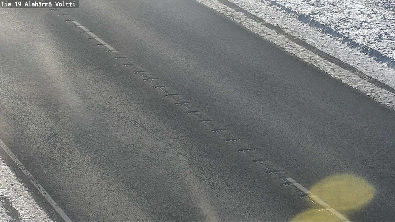 Weather Camera Image Road 19 Alahärmä, Voltti, Kauhava, Etelä-Pohjanmaa