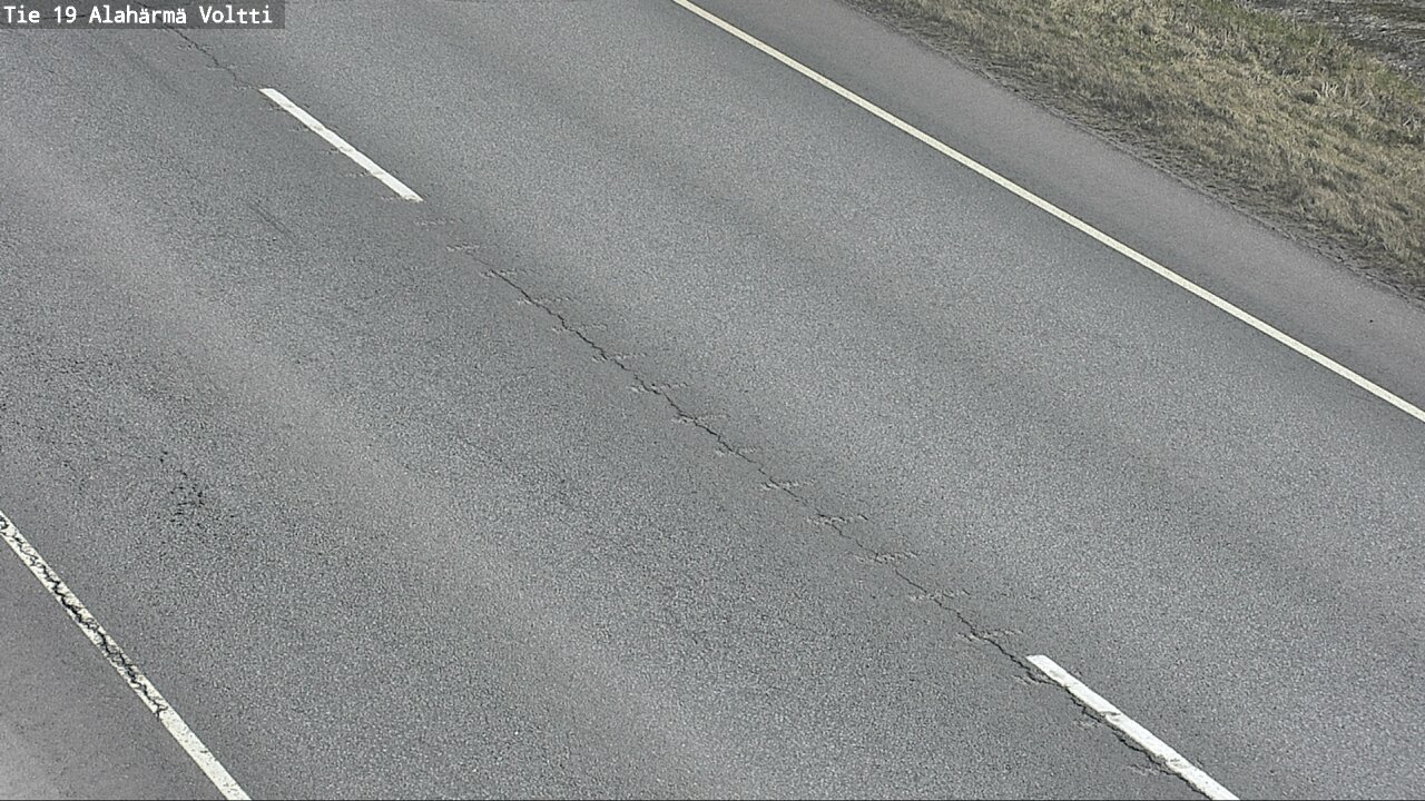 Weather Camera Image Väg 19 Alahärmä, Voltti, Kauhava, Etelä-Pohjanmaa