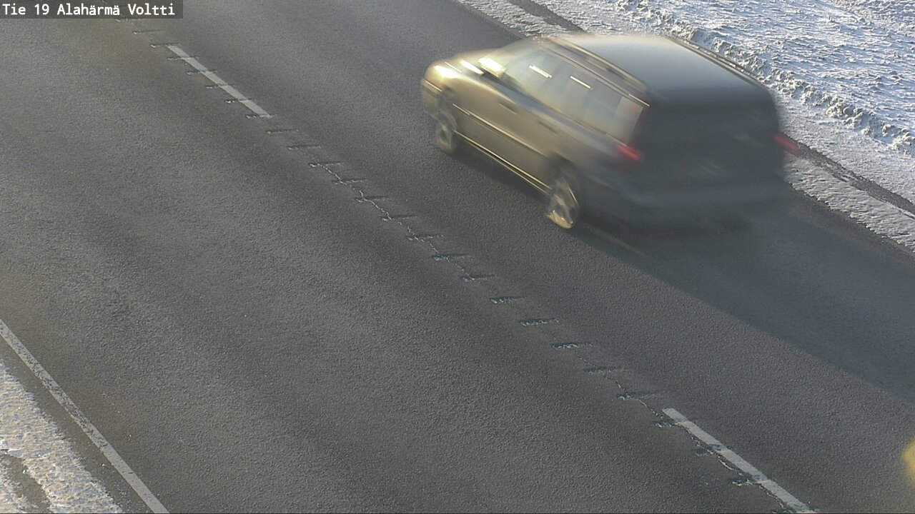Weather Camera Image Road 19 Alahärmä, Voltti, Kauhava, Etelä-Pohjanmaa