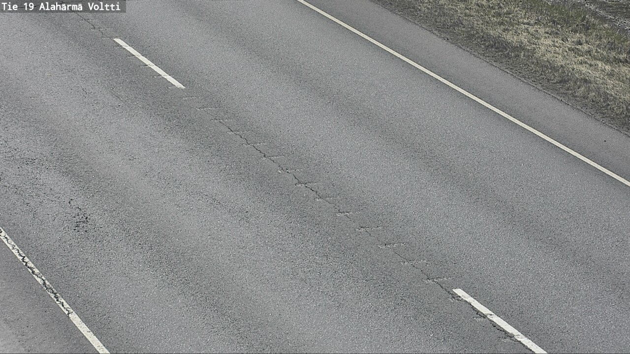 Weather Camera Image Väg 19 Alahärmä, Voltti, Kauhava, Etelä-Pohjanmaa