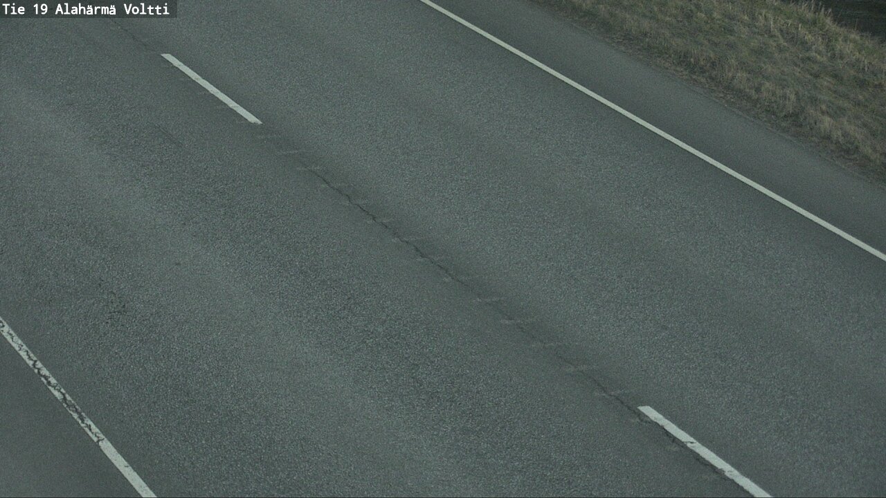 Weather Camera Image Väg 19 Alahärmä, Voltti, Kauhava, Etelä-Pohjanmaa