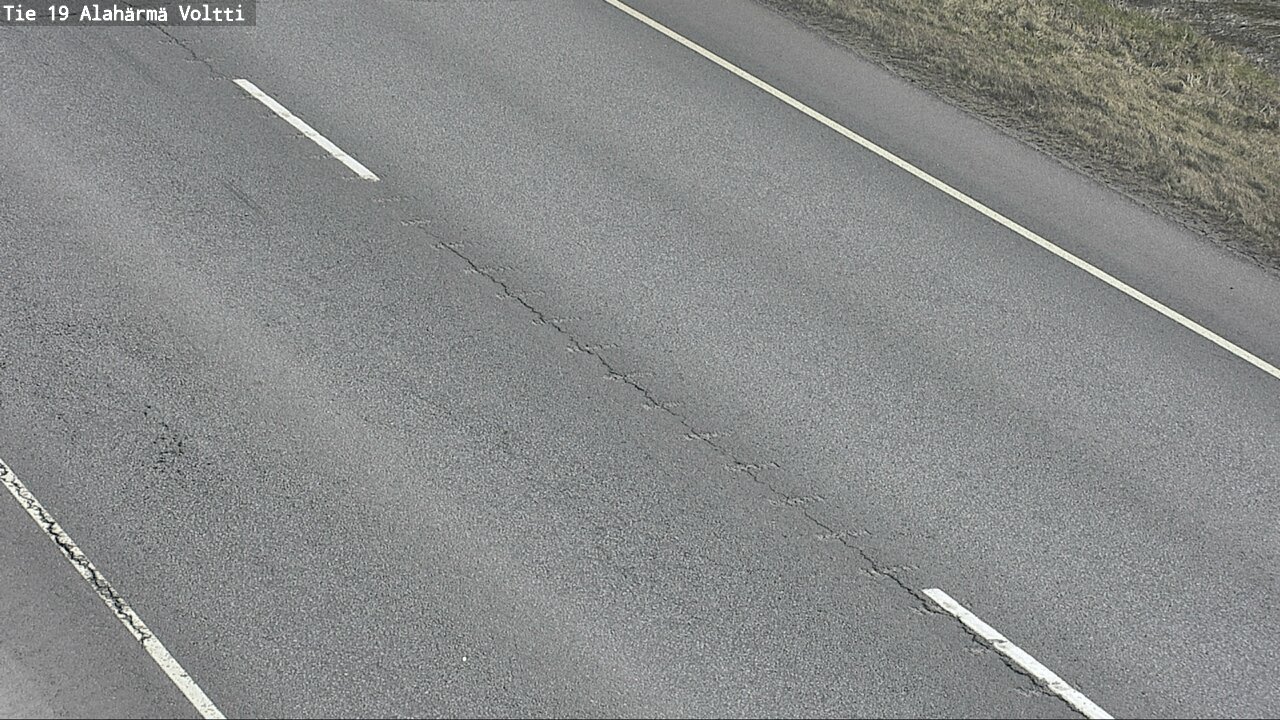 Weather Camera Image Väg 19 Alahärmä, Voltti, Kauhava, Etelä-Pohjanmaa