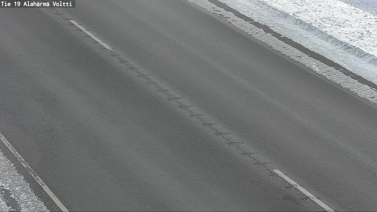 Weather Camera Image Väg 19 Alahärmä, Voltti, Kauhava, Etelä-Pohjanmaa