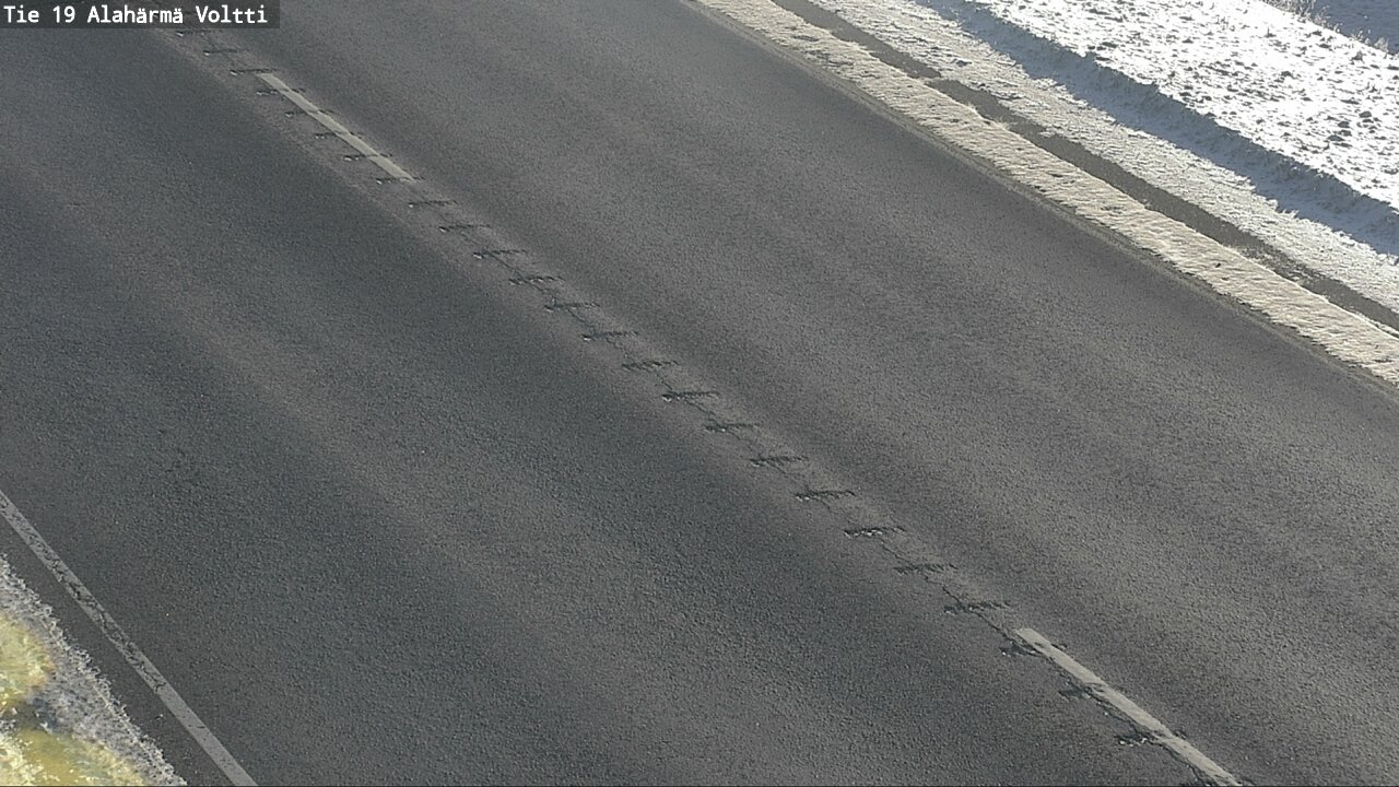 Weather Camera Image Road 19 Alahärmä, Voltti, Kauhava, Etelä-Pohjanmaa