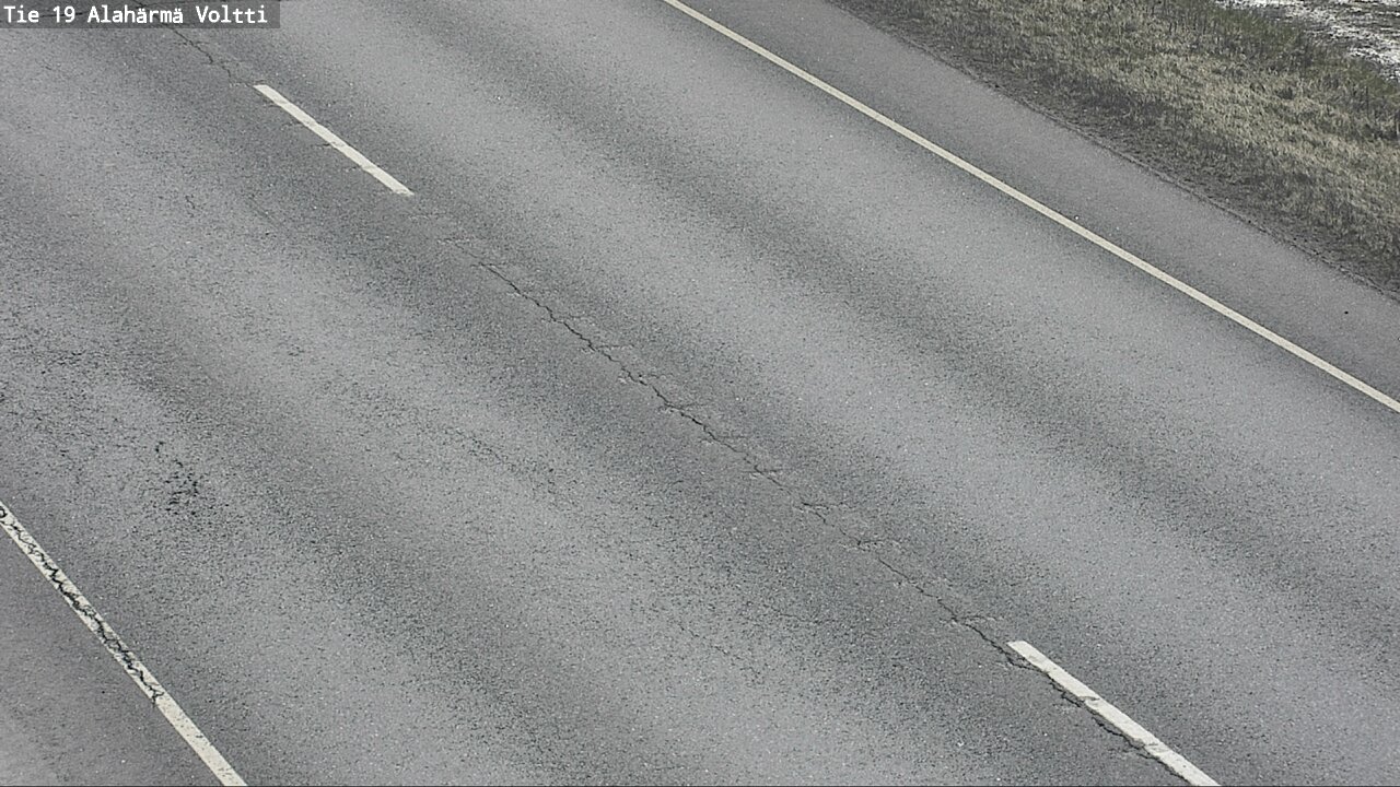 Weather Camera Image Väg 19 Alahärmä, Voltti, Kauhava, Etelä-Pohjanmaa