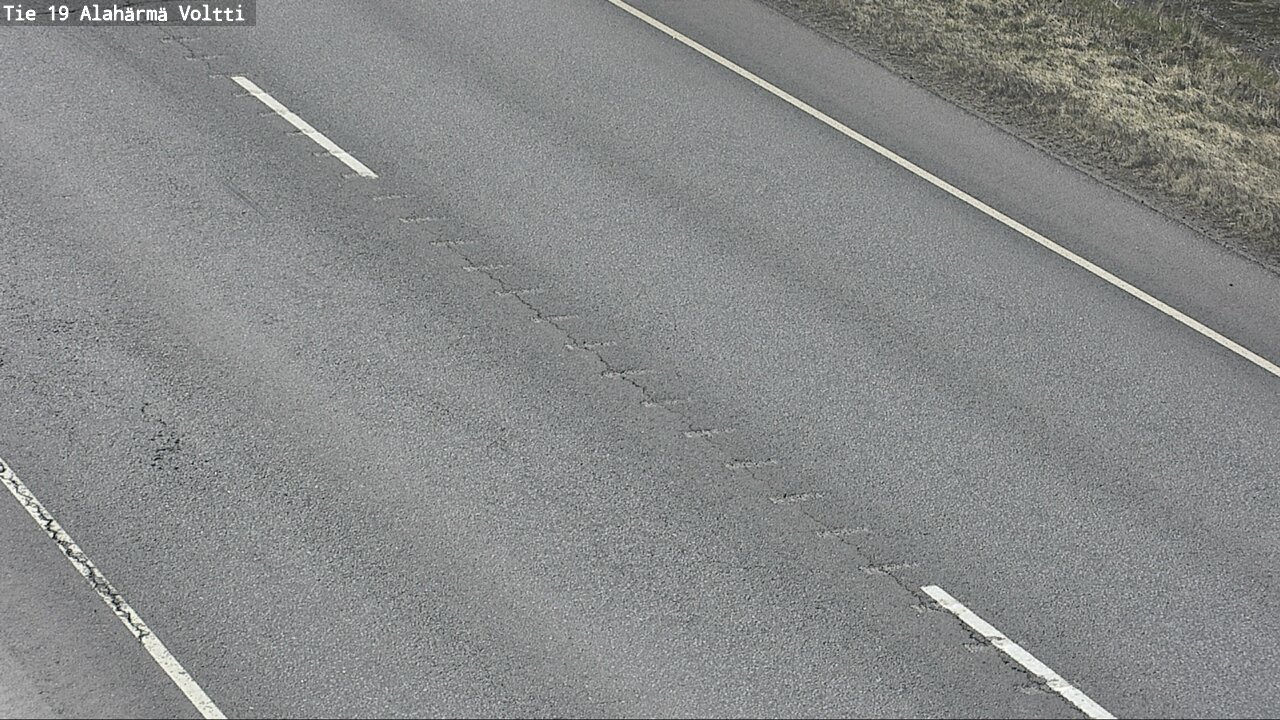 Weather Camera Image Väg 19 Alahärmä, Voltti, Kauhava, Etelä-Pohjanmaa