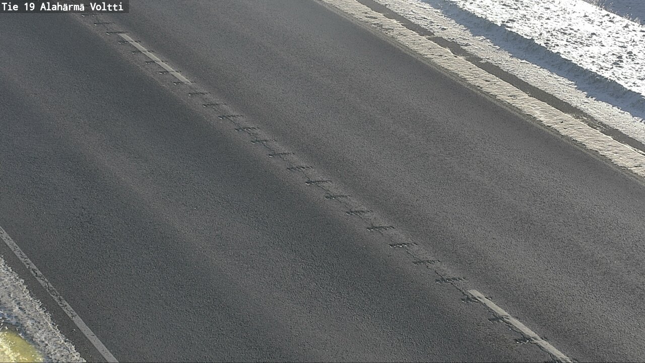 Weather Camera Image Road 19 Alahärmä, Voltti, Kauhava, Etelä-Pohjanmaa