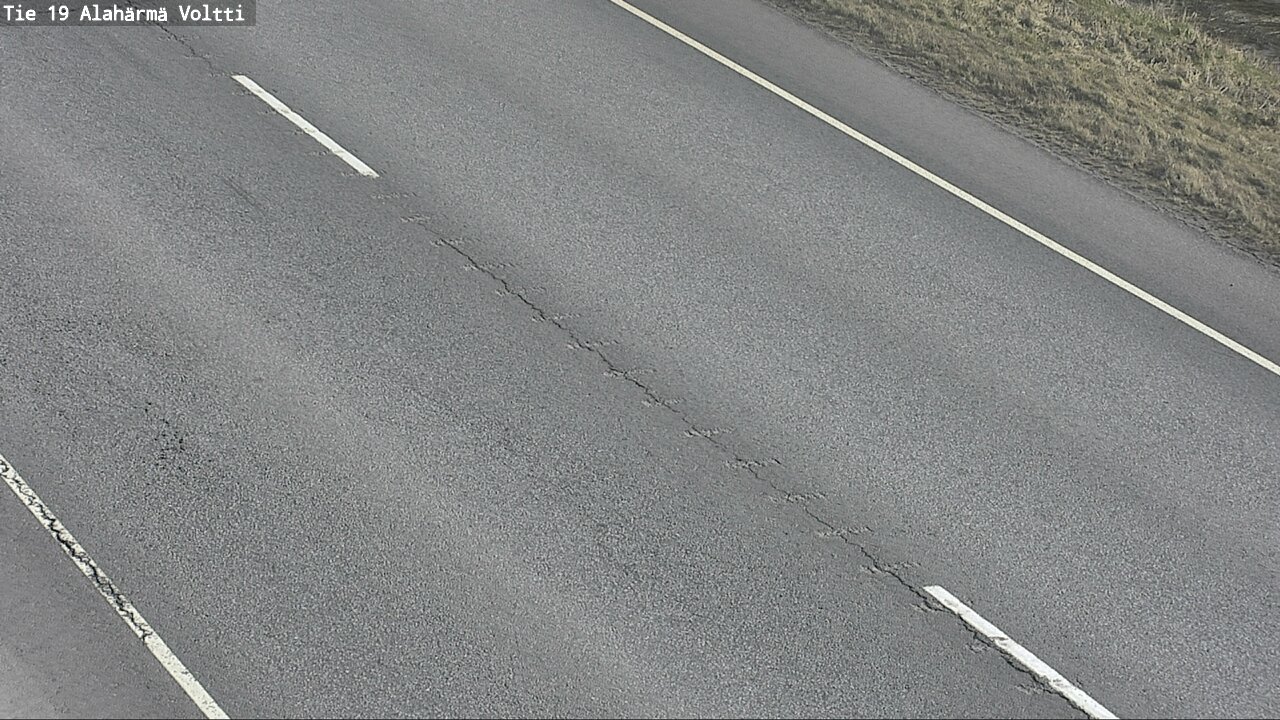Weather Camera Image Väg 19 Alahärmä, Voltti, Kauhava, Etelä-Pohjanmaa