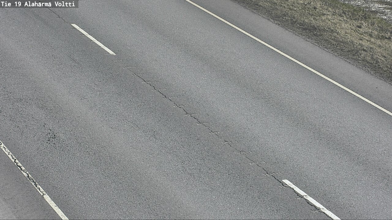 Weather Camera Image Väg 19 Alahärmä, Voltti, Kauhava, Etelä-Pohjanmaa