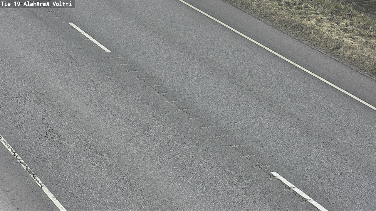 Weather Camera Image Väg 19 Alahärmä, Voltti, Kauhava, Etelä-Pohjanmaa