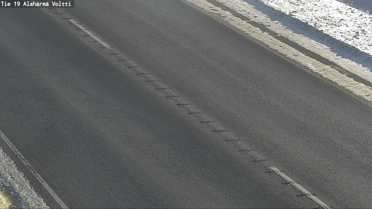 Weather Camera Image Road 19 Alahärmä, Voltti, Kauhava, Etelä-Pohjanmaa