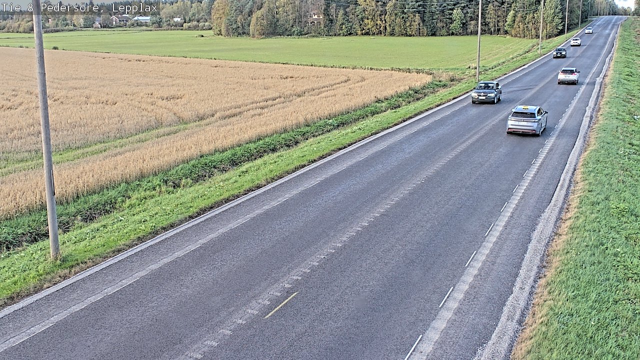 Kelikamerat Kuva Tie 8 Pedersöre, Lepplax, Pedersören kunta, Pohjanmaa