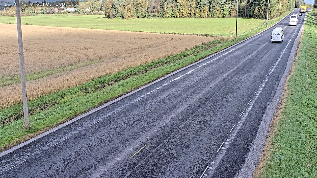 Kelikamerat Kuva Tie 8 Pedersöre, Lepplax, Pedersören kunta, Pohjanmaa