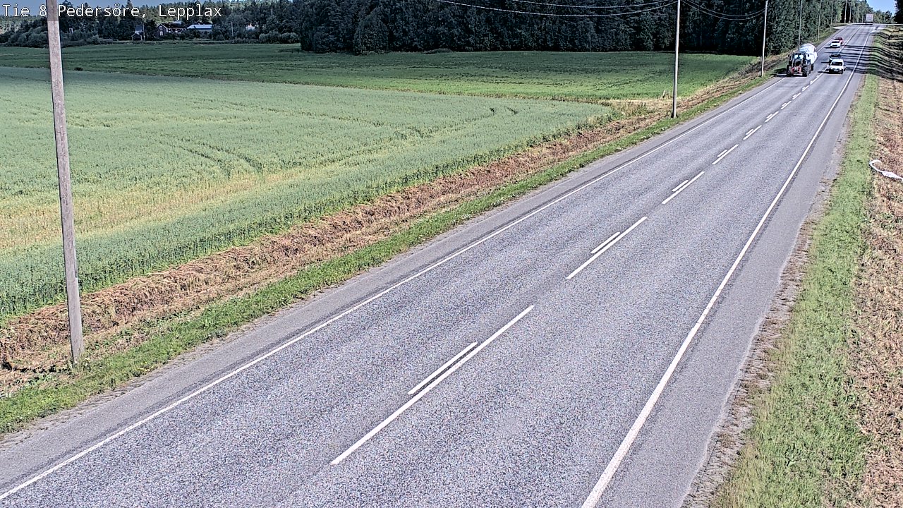 Kelikamerat Kuva Tie 8 Pedersöre, Lepplax, Pedersören kunta, Pohjanmaa