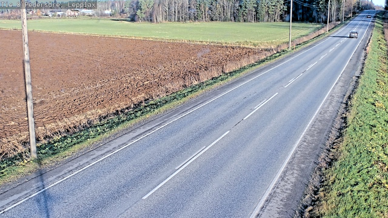 Kelikamerat Kuva Tie 8 Pedersöre, Lepplax, Pedersören kunta, Pohjanmaa