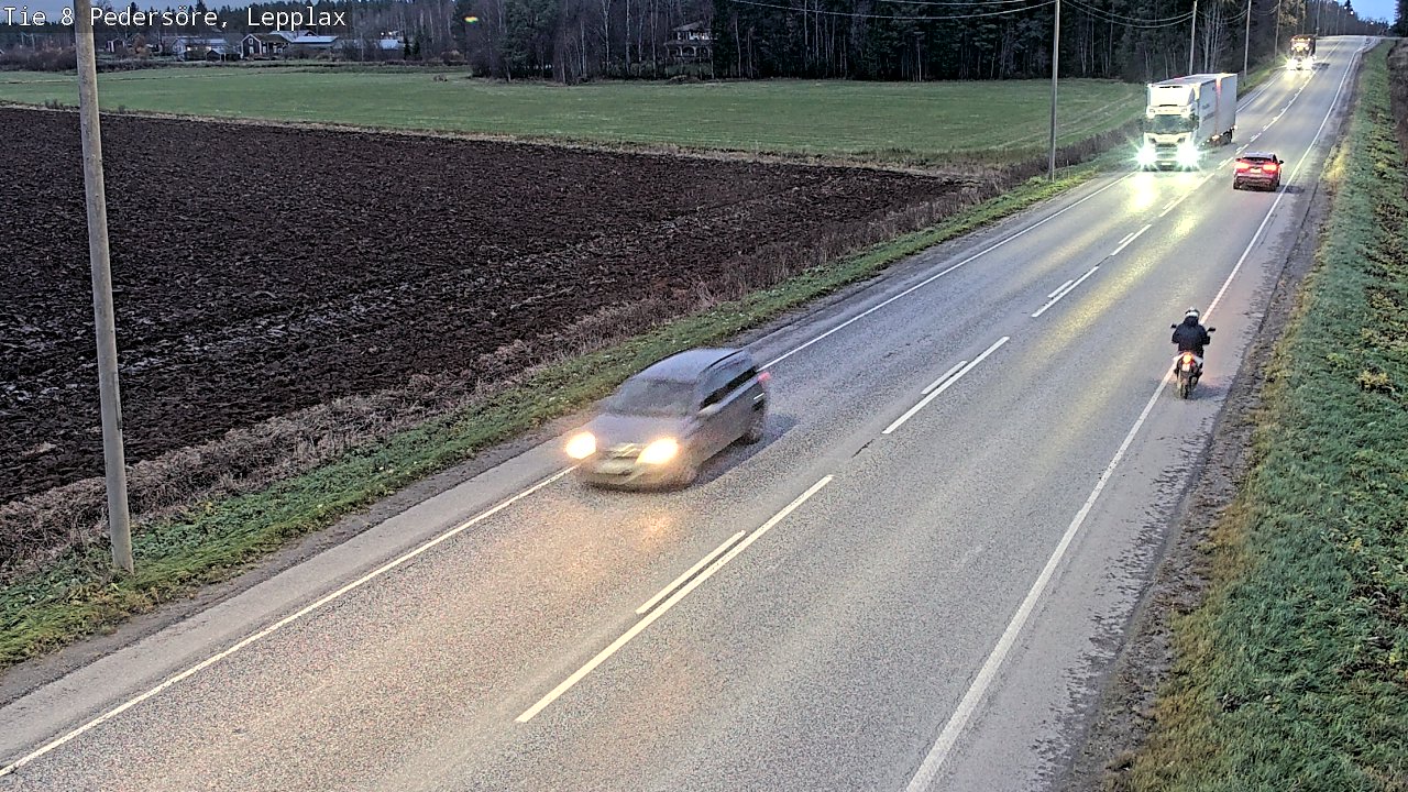 Kelikamerat Kuva Tie 8 Pedersöre, Lepplax, Pedersören kunta, Pohjanmaa