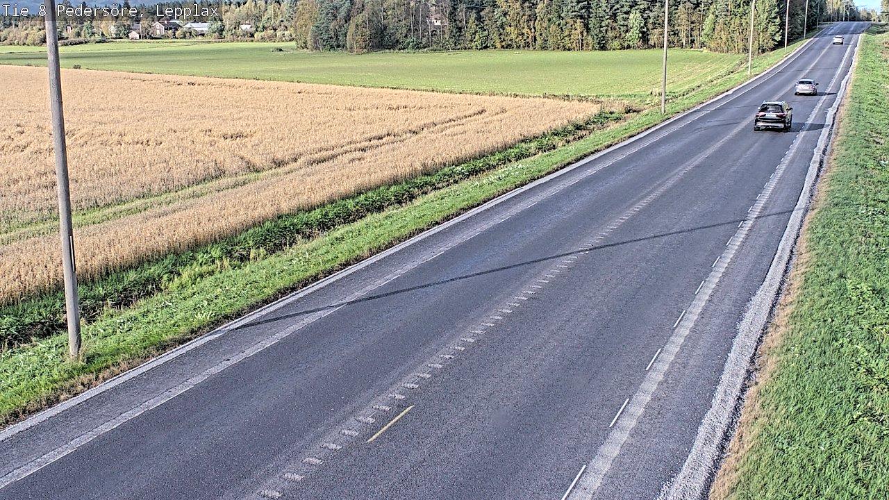 Kelikamerat Kuva Tie 8 Pedersöre, Lepplax, Pedersören kunta, Pohjanmaa
