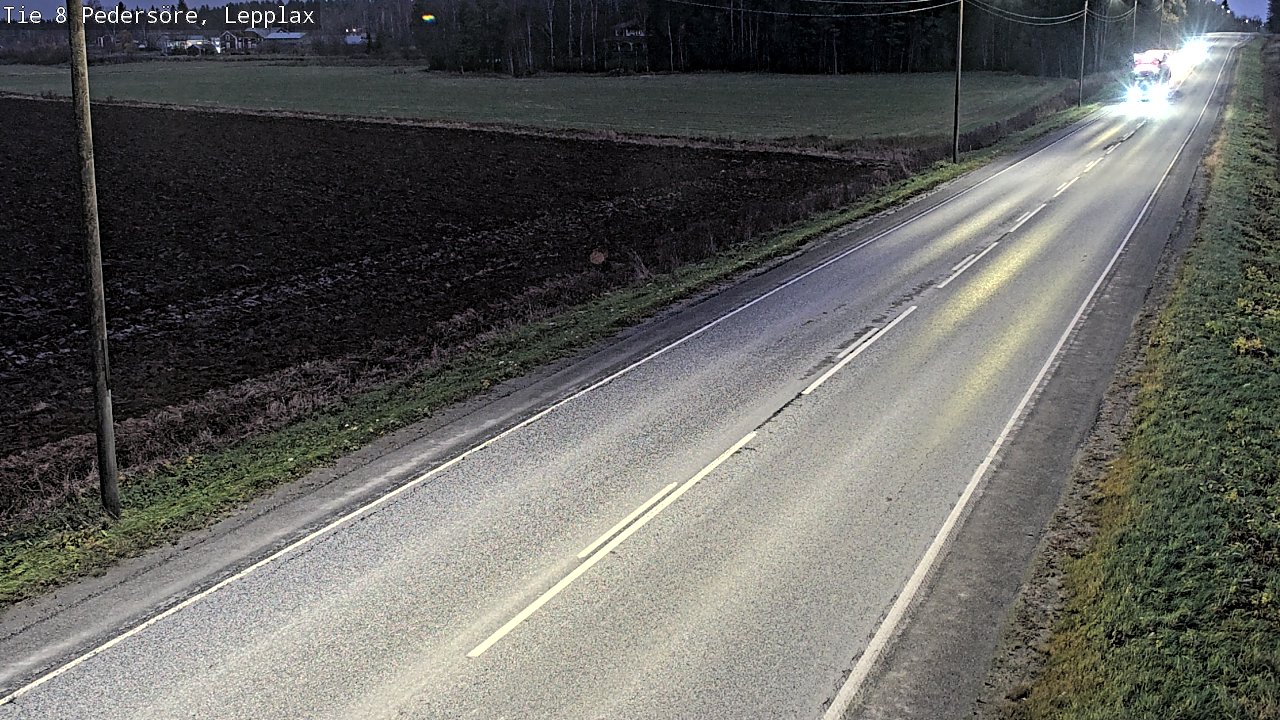 Kelikamerat Kuva Tie 8 Pedersöre, Lepplax, Pedersören kunta, Pohjanmaa