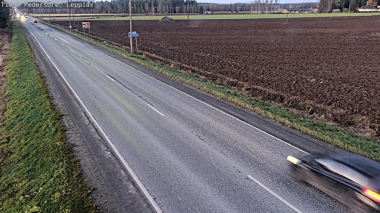 Kelikamerat Kuva Tie 8 Pedersöre, Lepplax, Pedersören kunta, Pohjanmaa