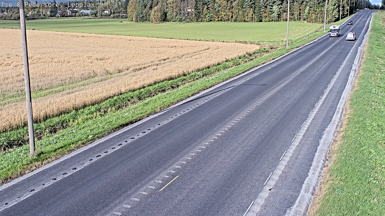 Kelikamerat Kuva Tie 8 Pedersöre, Lepplax, Pedersören kunta, Pohjanmaa
