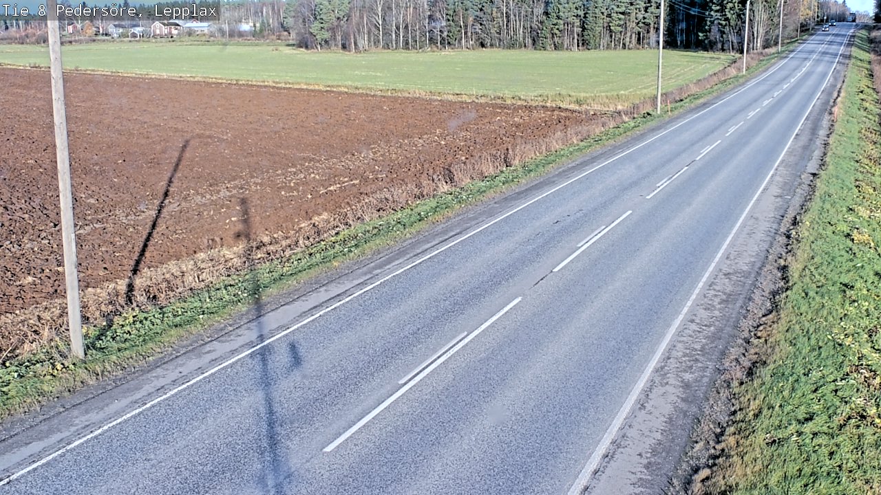 Kelikamerat Kuva Tie 8 Pedersöre, Lepplax, Pedersören kunta, Pohjanmaa