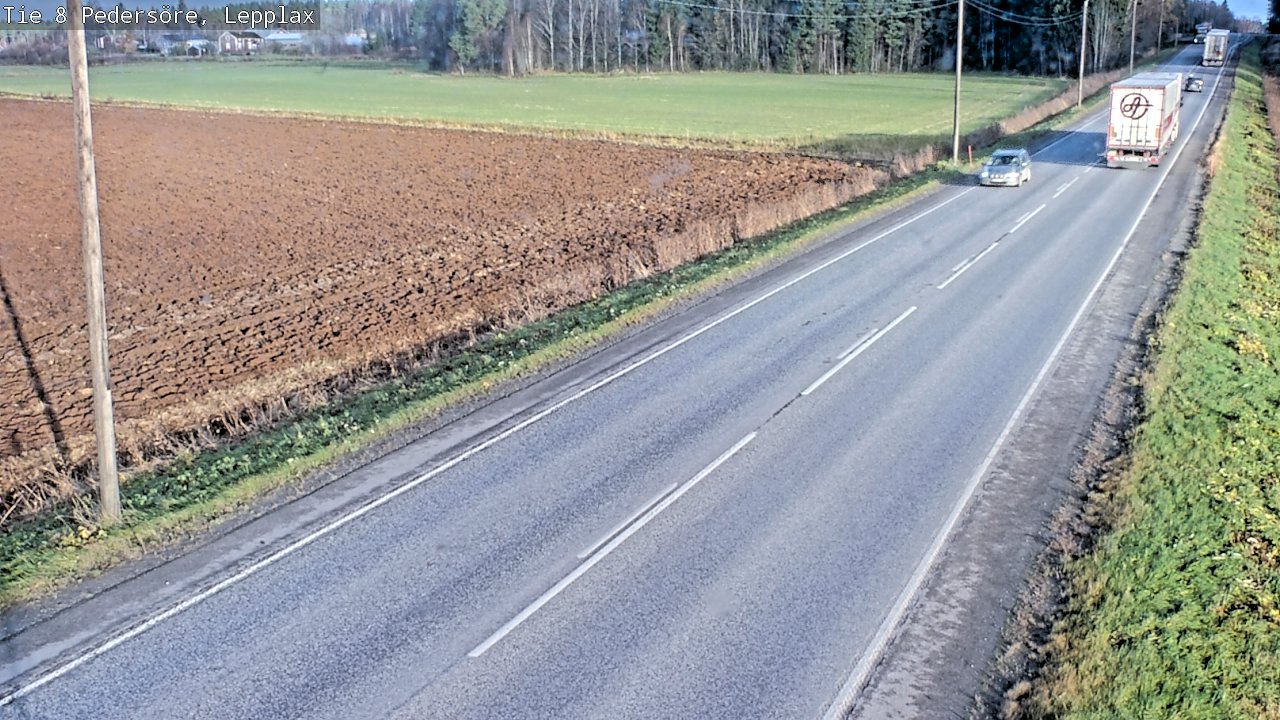 Kelikamerat Kuva Tie 8 Pedersöre, Lepplax, Pedersören kunta, Pohjanmaa