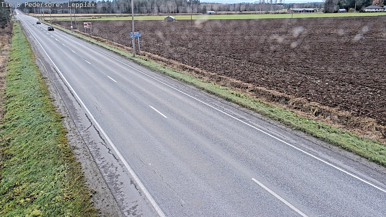 Kelikamerat Kuva Tie 8 Pedersöre, Lepplax, Pedersören kunta, Pohjanmaa